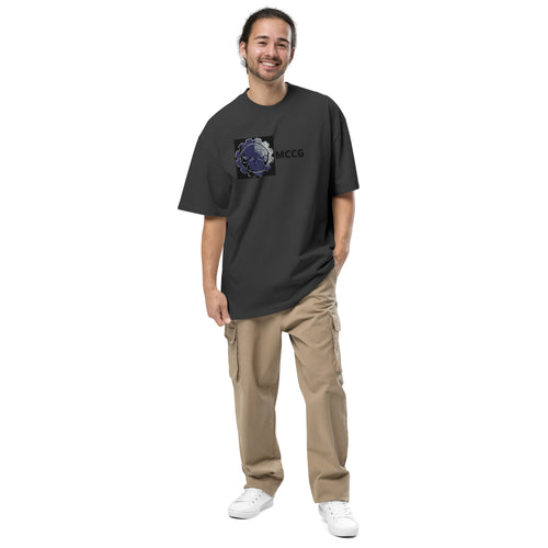 Oversized MCCG faded t-shirt